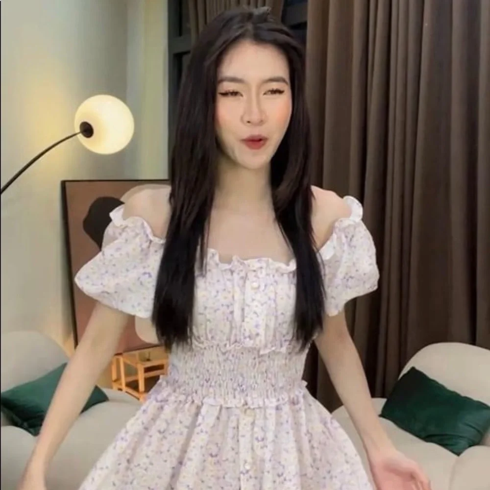 Off shoulder mini dress - Picture 2 of 2
